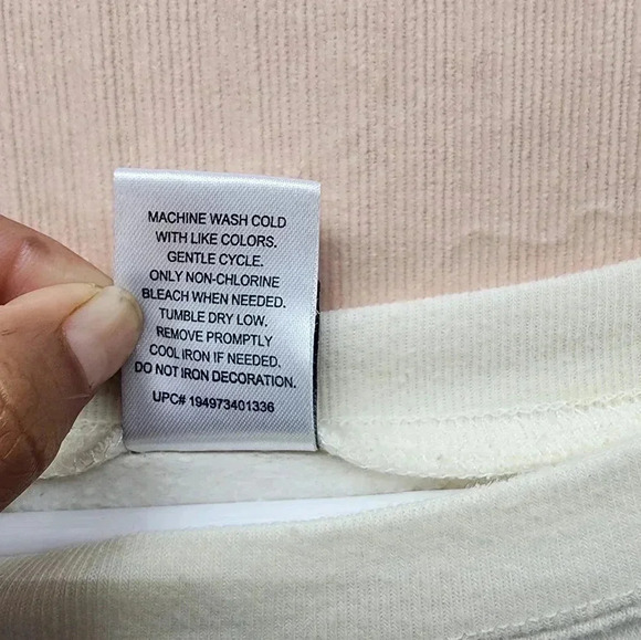 Disney Mickey‎ Minnie Mouse Sweater L 11-13 Sweatshirt Crew Neck Oversized 90s - Picture 5 of 10